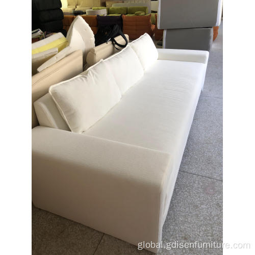  DISEN modern design CAMDEN BLOCE CREAM SOFA lounge chair living room sofas sets bench settee loveseat home furniture Factory